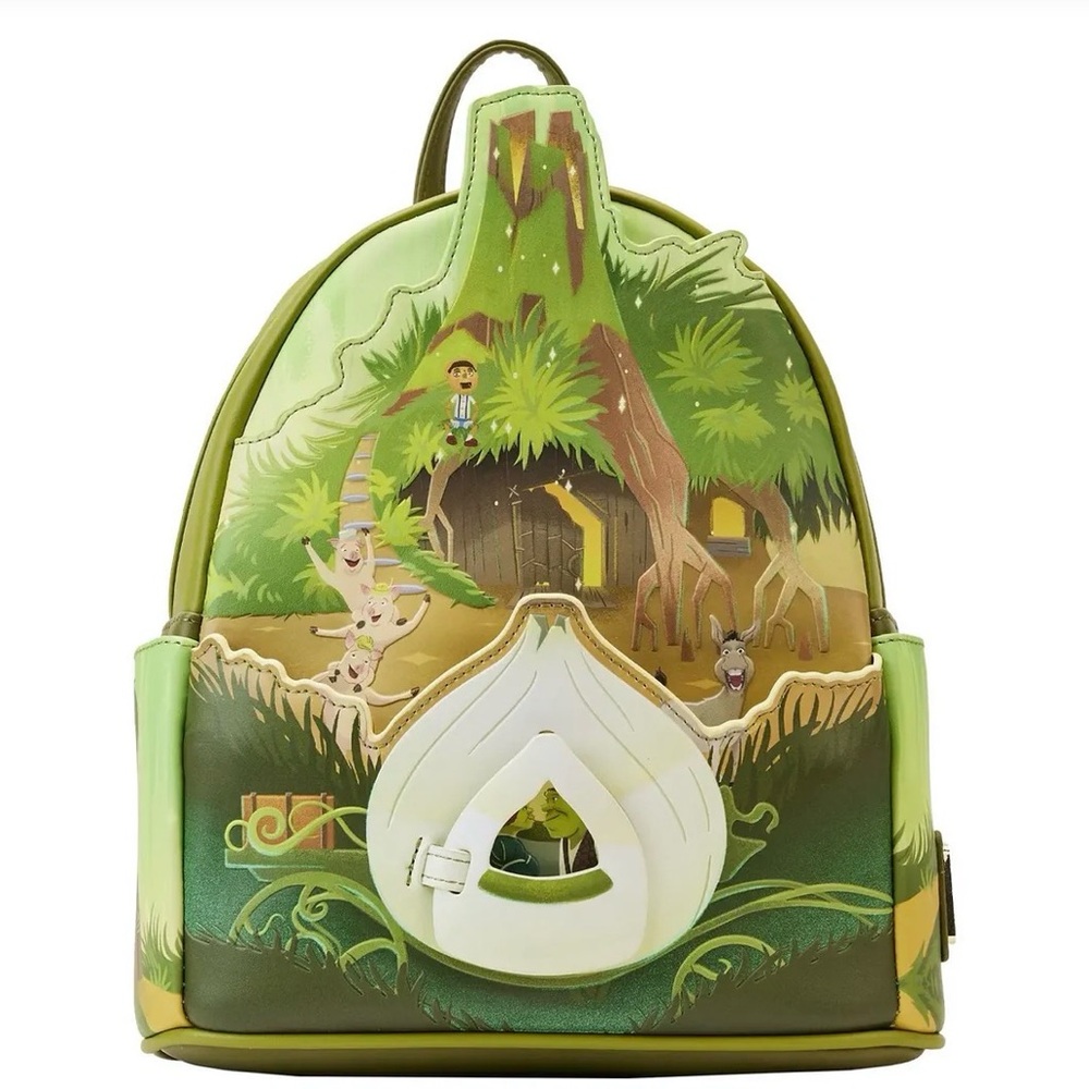 💚🧅Loungefly: Shrek Happily Ever After mini backpack 🧅💚